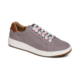 Aetrex Womens Renee Arch Support Sneakers In Gray