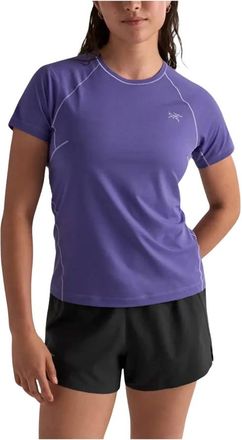 Arc'teryx Norvan Crew Shirt SS - Sport - Mujer - P&uacute;rpura - L