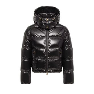 Moncler Niveole Quilted Jacket - Dames - Jassen - Zwart - Maat: S Nylon