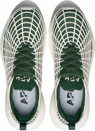 Athletic Propulsion Labs Womens Techloom Zipline Shoe In Great Green/white/pristine