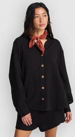 Billabong Swell Blouse Hemd schwarz
