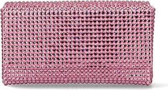 Amina Muaddi Tassen, Dames, Roze, ONE Size, Borsa