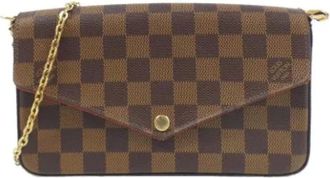 Louis Vuitton Pre-owned Cross Body Bags, female, Brown, Size: ONE SIZE Pre-owned Canvas louis-vuitton-bags