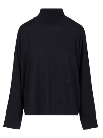 Bottega Veneta Turtleneck Sweater Knitwear Blu-Donna