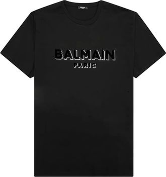 Balmain T-shirt con logo - Nero
