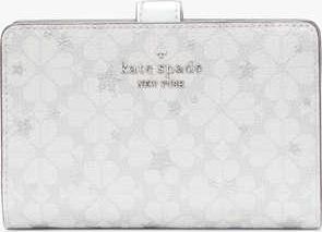 Kate Spade New York Spade Flower Star Toss Medium Compact Bifold Wallet