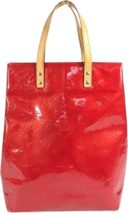 Louis Vuitton Pre-owned Monogram Vernis Tote Bag - Dames - Vintage Shopper - Rood - ONE Size - Vintage