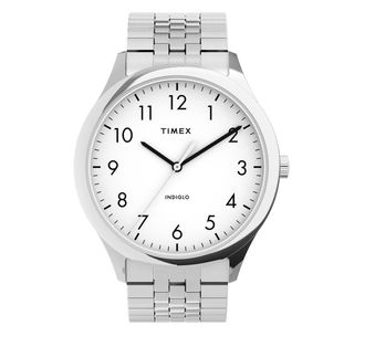 Timex Easy Reader Quartz White Dial Mens Watch TW2U39900