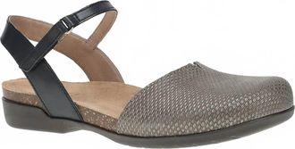 Dansko Womens Rowan Sandal In Grey/pewter