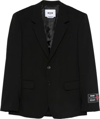 Msgm Blazer monopetto - Nero
