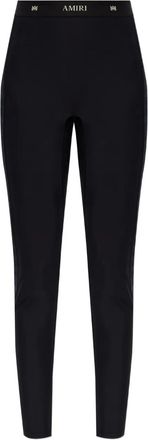Amiri Leggings con banda logata - Nero