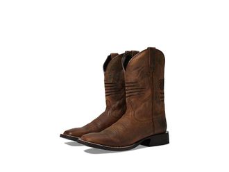 Ariat Circuit Patriot Cowboy Boots Weathered Tan : 10.5 D - Medium, Leather