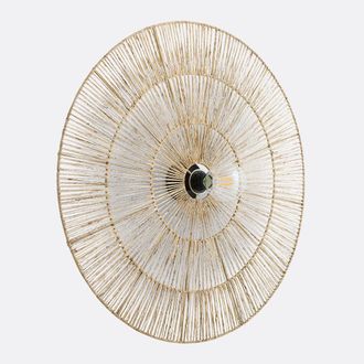La Redoute Interieurs Wand- of plafondlamp, rond, diameter 80 cm, Yaku