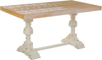 Wanderlust Deco Recibidor De Madera Marr&oacute;n 150x80x72h Cm