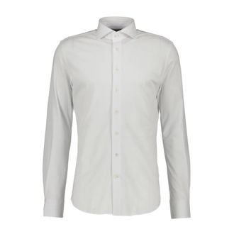 Profuomo Formal Shirts - Heren - Zakelijke Overhemden - Wit - 5XL - Overhemden