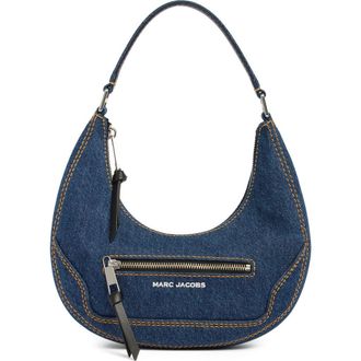 Marc Jacobs Denim Cruiser Small Crescent Shoulder Bag at Nordstrom Rack