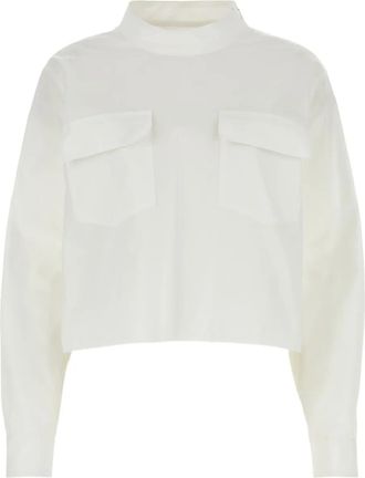 Givenchy Blusa a collo alto - Bianco