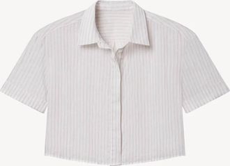 A.L.C. Womens Mel Top In Ivory/desert Beige