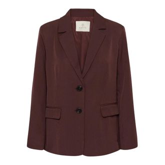 Kaffe Blazer - - Jackets - Donna - Marrone - M