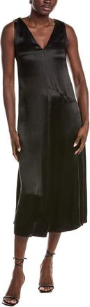 Max Mara Weekend Max Mara Cima Crushed Satin Midi Dress