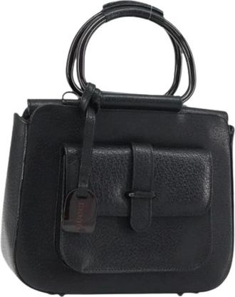 Gucci Pre-owned Handbags, female, Black, Size: ONE SIZE Pre-owned Vintage Handbag