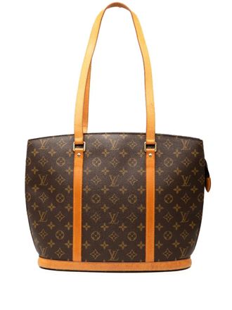 Louis Vuitton 2000 Monogram Babylone tote bag - women - Leather/Fabric - One Size - Brown