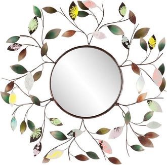 SEI Furniture Sei Millara Leaf Wall Mirror