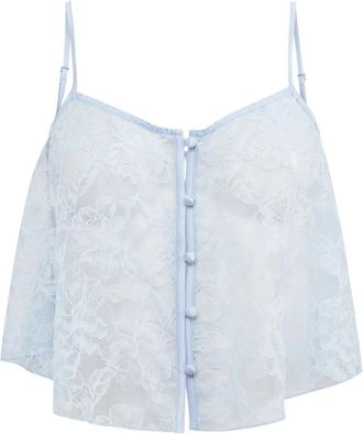 Fleur du Mal Jasmine tank top - Blue