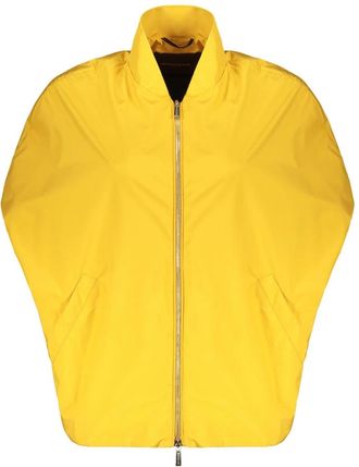 Moorer Bomberjack van stof - Dames - Ponchos - Geel - S - Polyester - Jassen