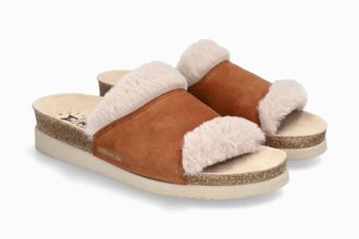 Mephisto Womens Hemeline Sandal In Hazelnut