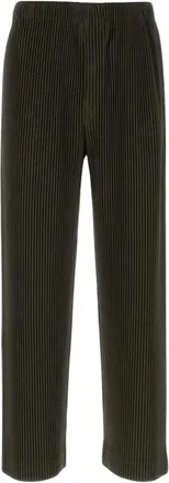 Issey Miyake Hombre, Pantalones, Verde, Talla: S