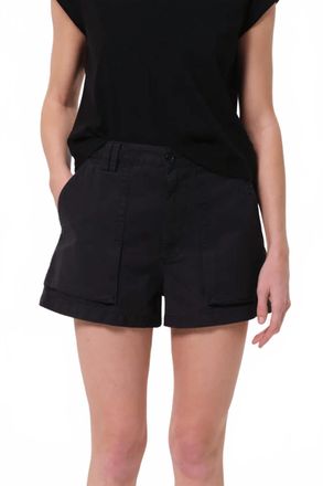 A Gold E Kiva Cargo Shorts In Washed Black