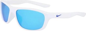 Nike Sunglasses, unisex, White, Size: ONE SIZE Injected Frame Sunglasses