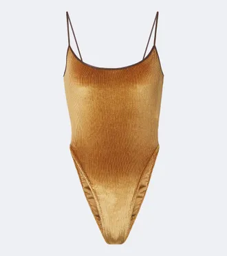Jacques Wei Corduroy bodysuit