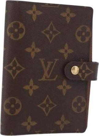 Louis Vuitton Pre-owned Accessories, female, Brown, Size: ONE SIZE Pre-owned Day Planner Cover