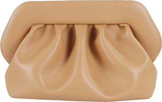 Themoir&egrave; Clutch - Dames - Clutches - Bruin - ONE Size - Leer - Tassen