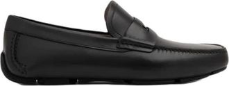 Ferragamo Salvatore Ferragamo Mens Black Loafers, US Size 6