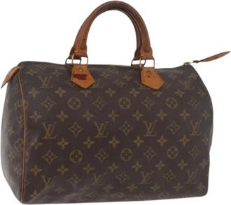 Louis Vuitton Pre-owned Handbags, female, Brown, Size: ONE SIZE Pre-owned Speedy 30 Handbag