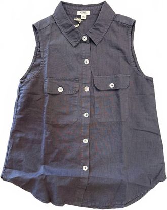 Dylan Capri Shirt In Carbon