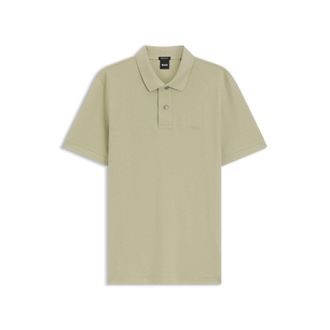 BOSS Pallas polo shirt in cotton piqu&eacute; with embroidered logo