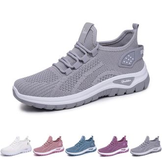 Generic Womens Slip on Trainers Size 4.5 Comforble Walking Gym Fitness Shoes with Memory Foam Ladies Non Slip Casual Running Sneakers Lightweight Breathable M
