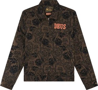 Deus jassen en blazers Katoen - Heren - Zomerjassen - Bruin - M - Katoen - Jassen