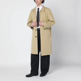 Burberry Beige cotton overcoat
