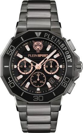 Plein Sport Chronograph - Heren - Horloges - Zwart - ONE Size - Accessoires