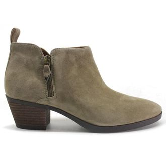 Vionic Cecily Suede Womens Ankle Boots - Stone - Size:UK 5.5
