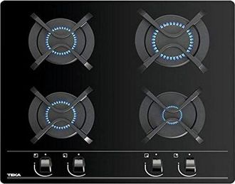 Teka Gbc 64000 Xbb - Encimera De Gas 4 Zonas Coccion Ancho 60 Cm