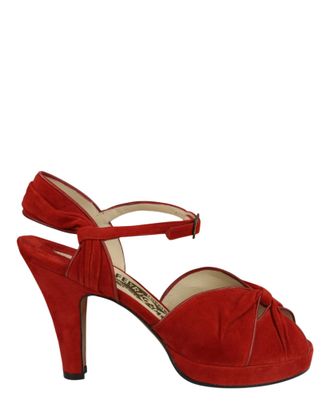 Ferragamo Ava Archive Limited Edition 1940s Heel Sandals