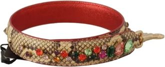 Dolce & Gabbana Pre-owned Leather home-office - Dames - Vintage Accessoires - Veelkleurig - ONE Size - Leer - Vintage
