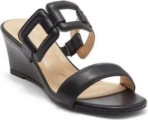 Adrienne Vittadini Ando Sandal in Black at Nordstrom Rack, Size 8.5