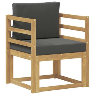 vidaXL 2 Pieza Conjunto De Sof&aacute;s De Exterior Poli&eacute;ster Vidaxl